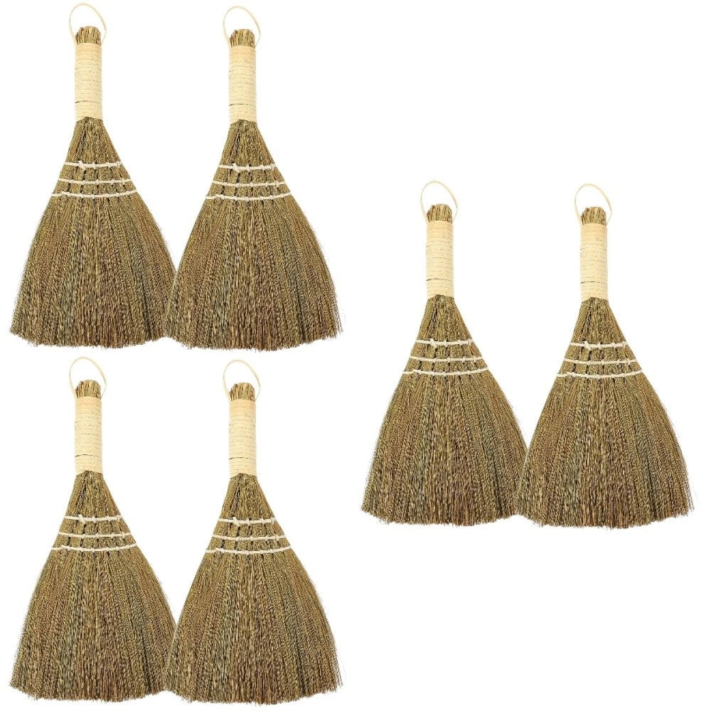 Set of 3 Desktop Duster Baby Dad Broom Chinese Brooms Sweeping Indoor