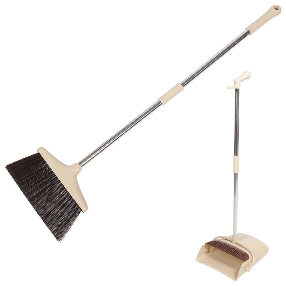 Broom Dustpan Set Office Small Brushes For Cleaning Plastic Broom-
