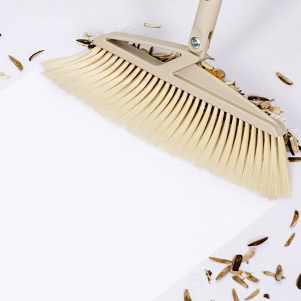 Foldable Dustless Long Handle Dustpan Broom Dustpan Suit Accessories Set New