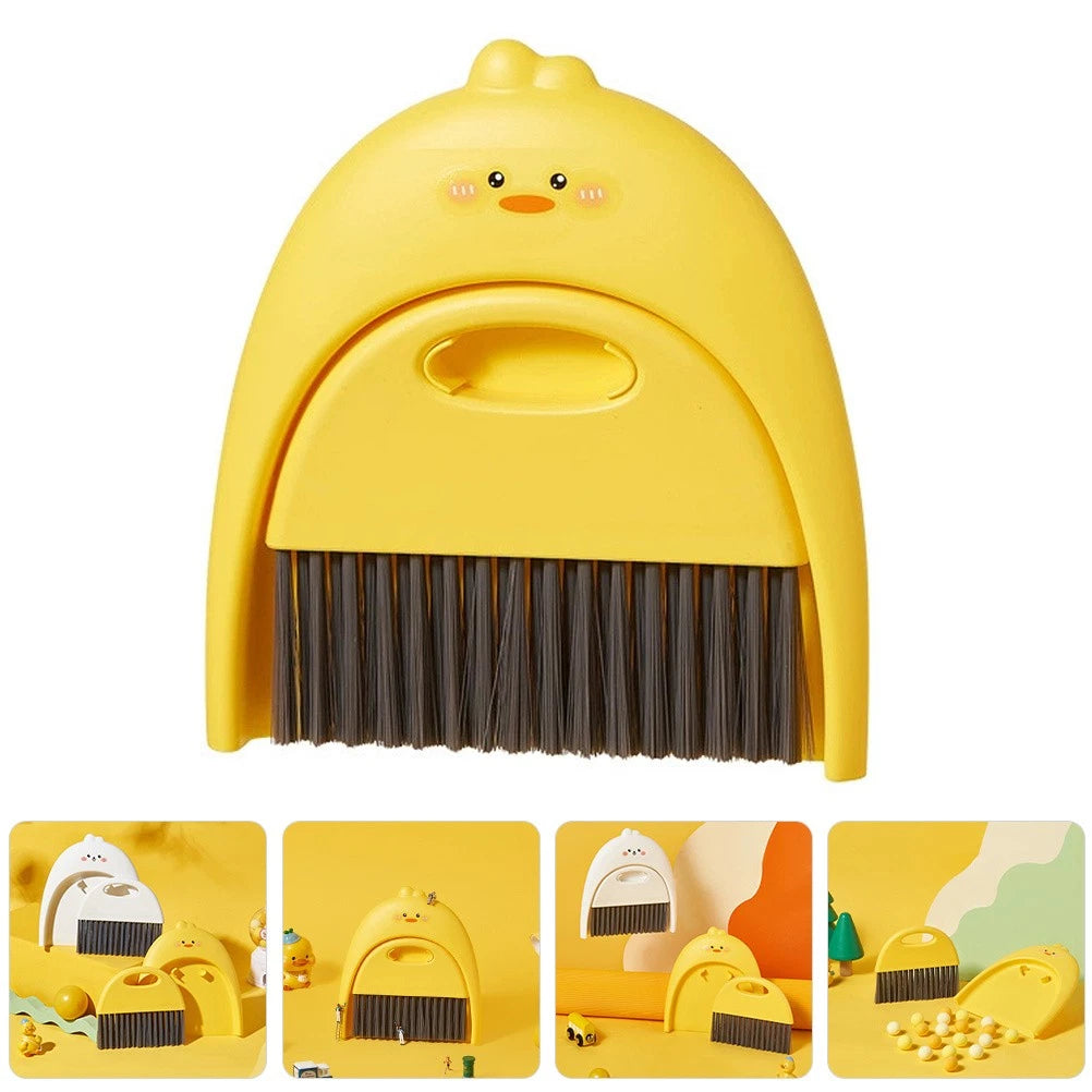 Mini Dustpan Set Baby Child Table Cleaning Brush And Small-