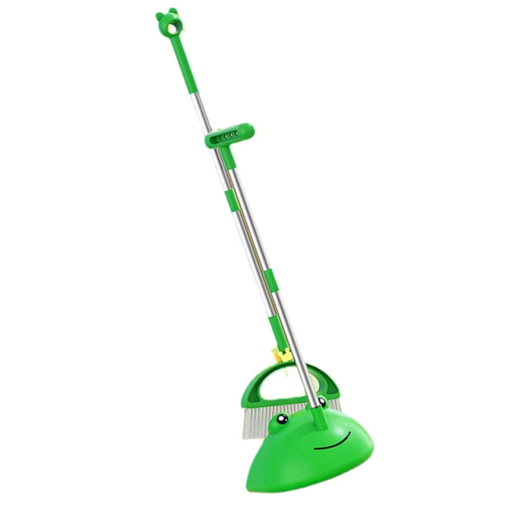 Children's Broom Set Baby with Dust Pan Household Cleaning Tools