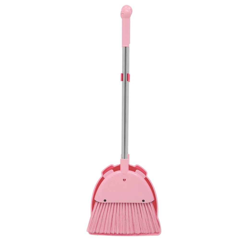 Broom Set For Kids Home Childrens Broom And Dustpan Baby Toddler-