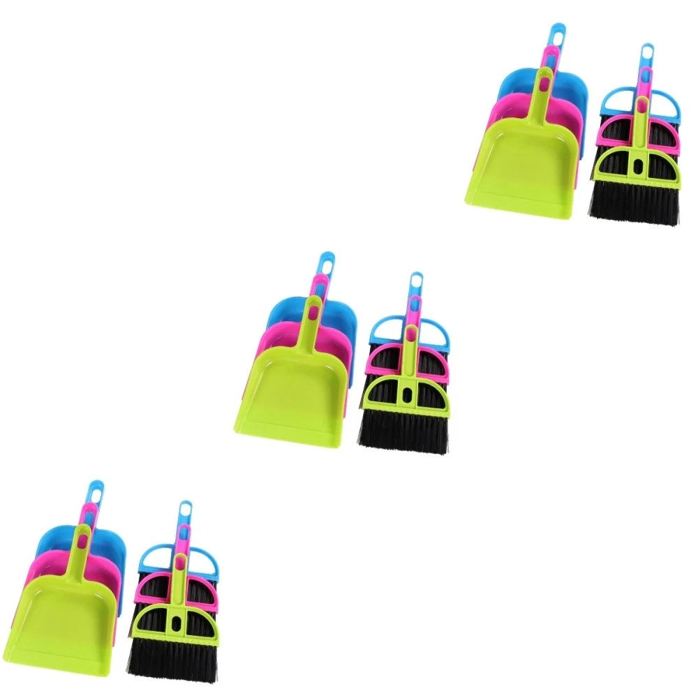 6 Sets Keyboard Cleaning Small Cleaning Brush Desktop Mini Broom-