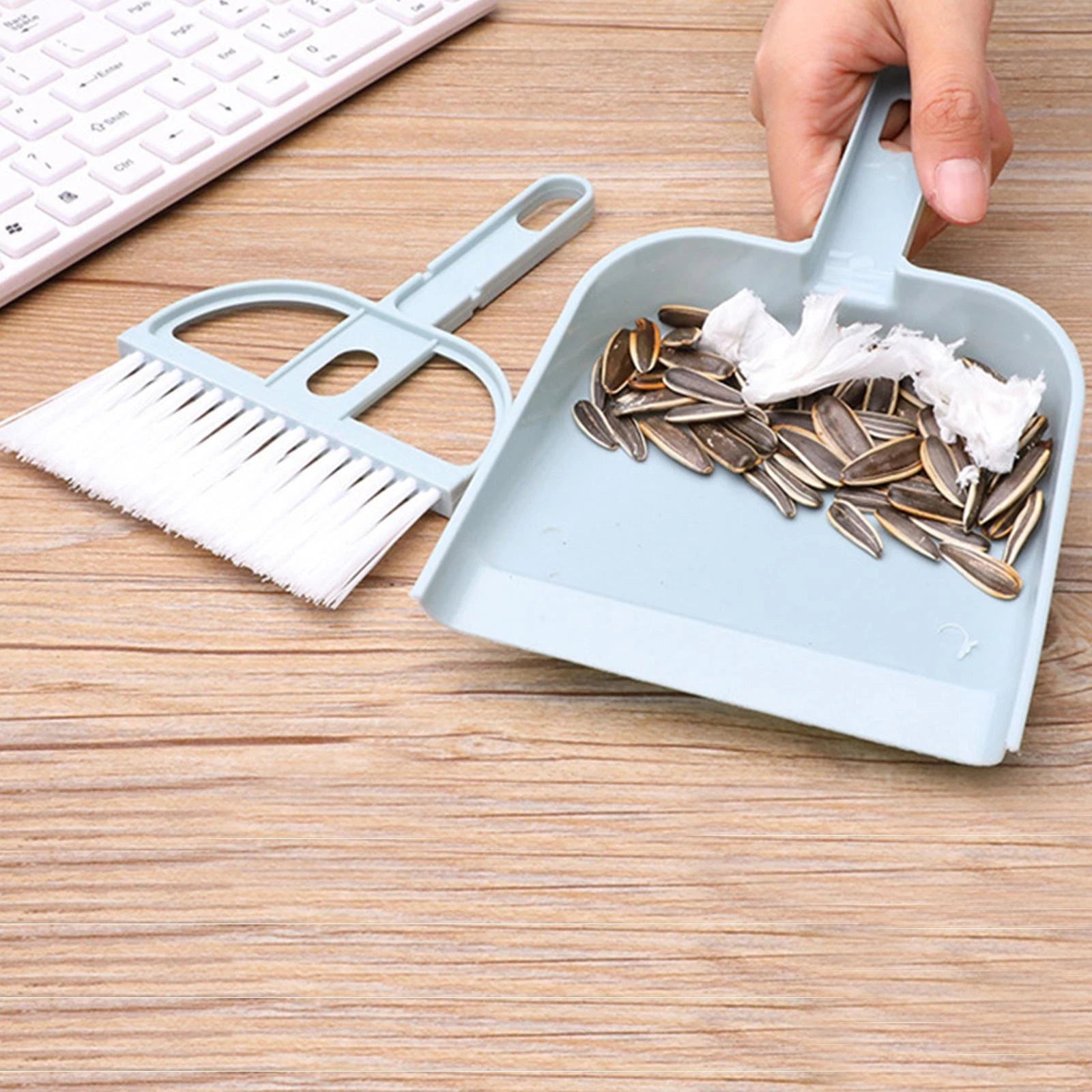 Table Brush Mini Broom Hand Dustpan And Brushes Set Portable Cleaning Tools