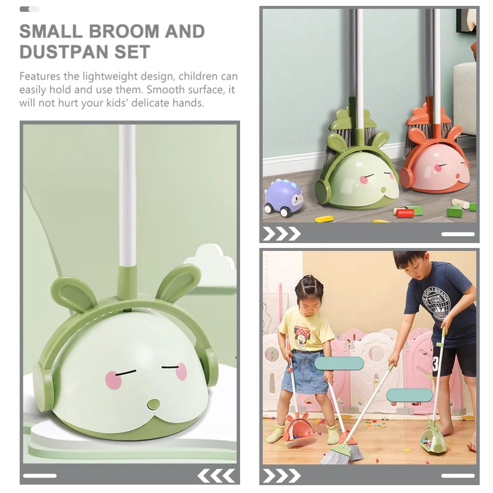 Broom Set For Kids Children Cleaning Toy Small Gloom Stacks Cute-