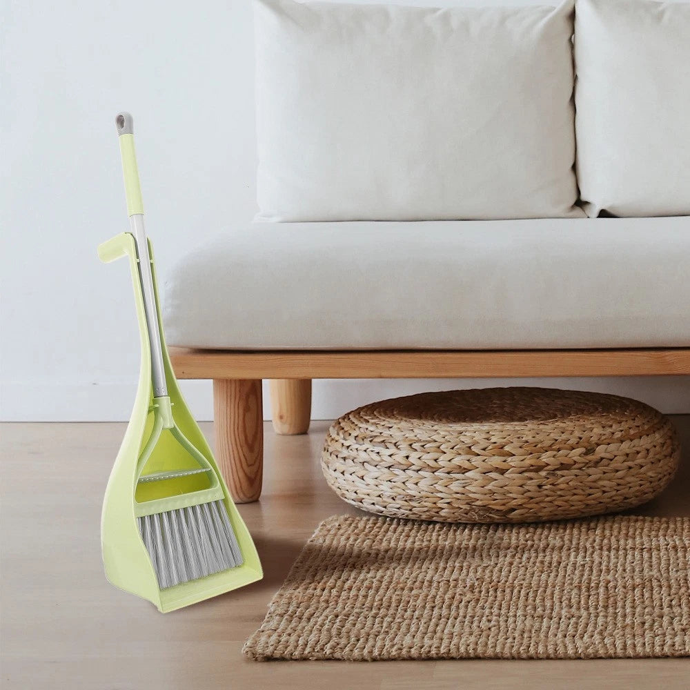 Children's Broom Set Baby Kids Cleaning Accessories Dustpan and Kit