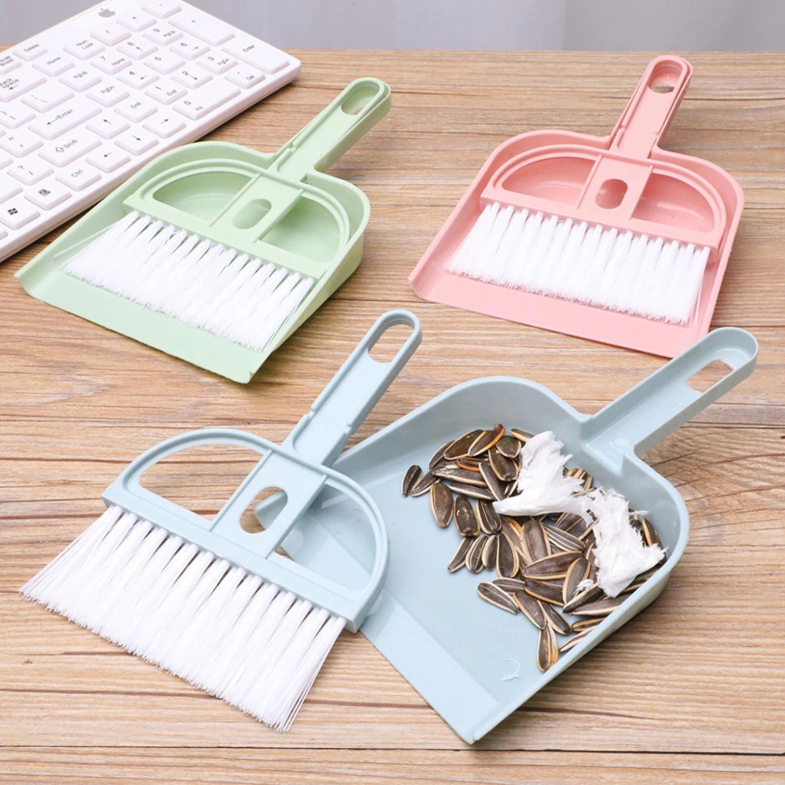 Table Brush Mini Broom Hand Dustpan And Brushes Set Portable Cleaning Tools
