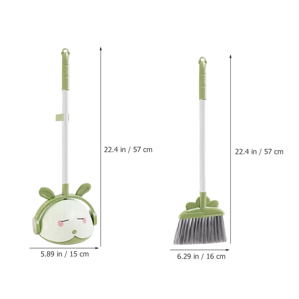 Broom Set For Kids Toddler Children Cleaning Toy Small Gloom Stack Cute-