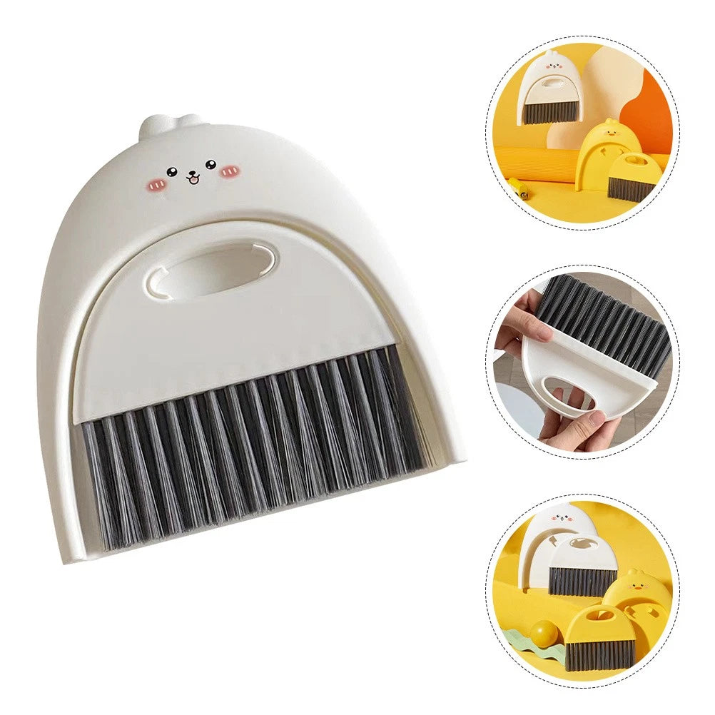Mini Dustpan Set Baby Child Desktop Cleaning Broom Small Cleaning-
