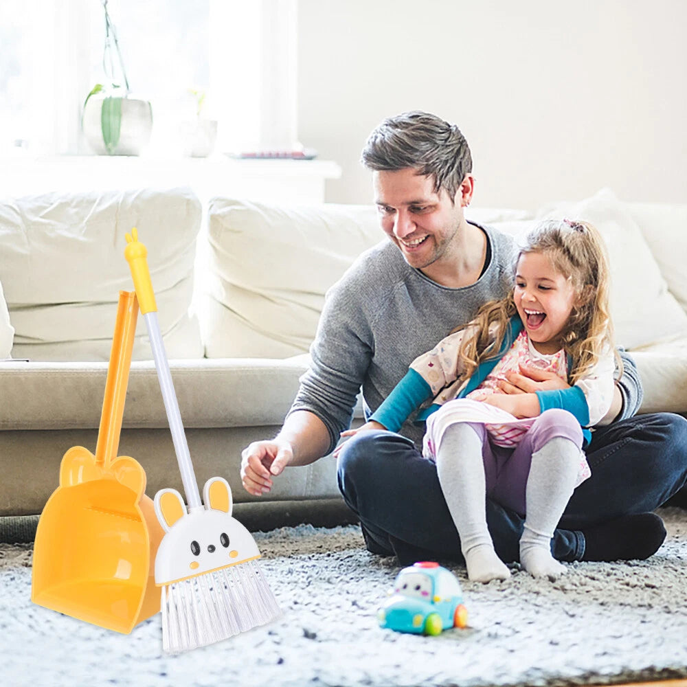 Children's broom dustpan dustpan broom set dustpan for children-