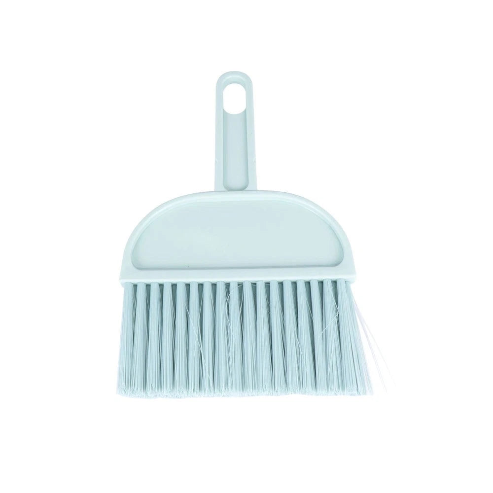 6 Sets Reptile Mini Broom Dustpan Set Pet Cleaning Tool Supplies (Blue)
