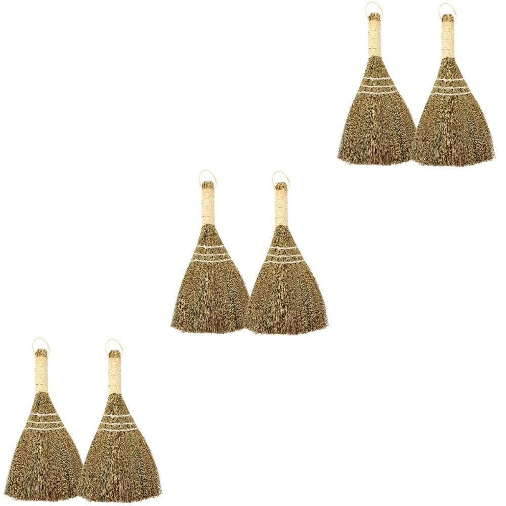 Set of 3 Desktop Duster Baby Dad Broom Chinese Brooms Sweeping Indoor