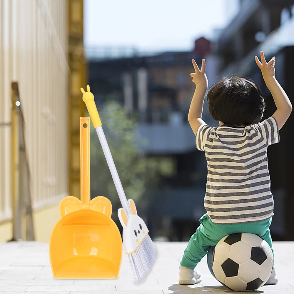 Children's broom dustpan dustpan broom set dustpan for children-
