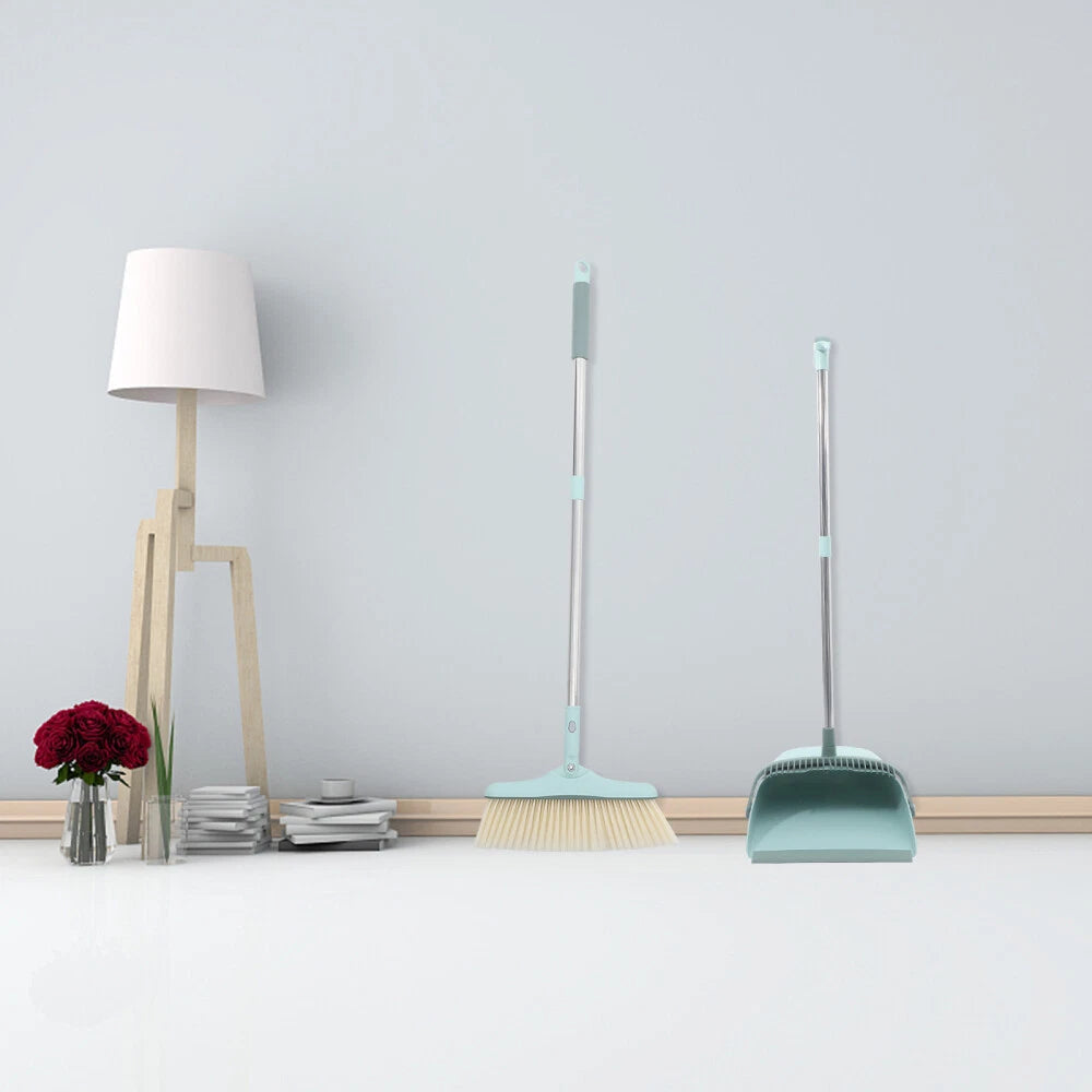 Broom Dustpan Set Office Household Shovel With Home Cleaner-