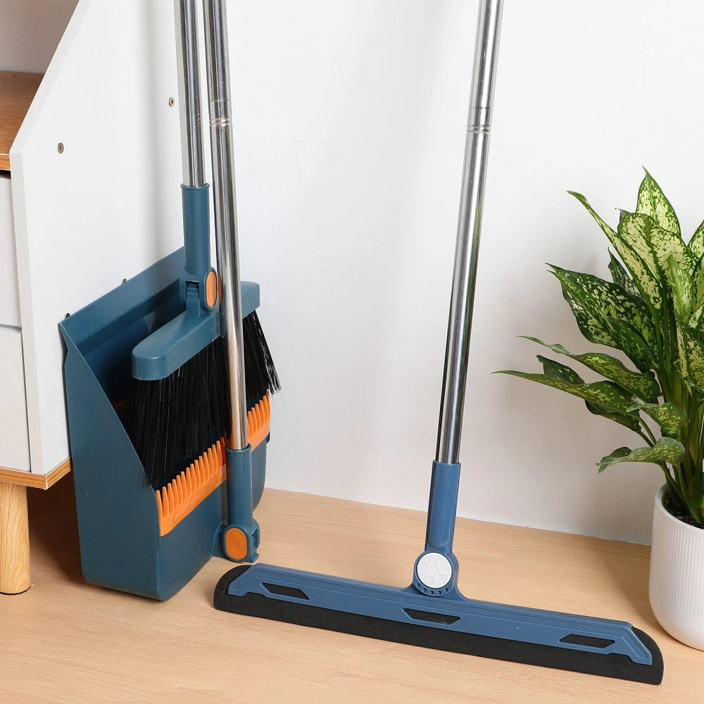 Broom Set Folding Broom Set Dad Smaller With Dustpan For Sweeping-