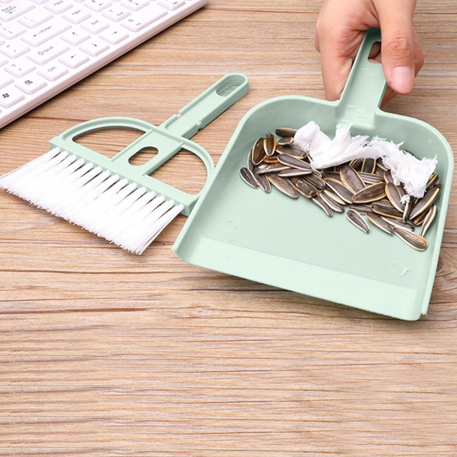 Table Brush Mini Broom Hand Dustpan And Brushes Set Portable Cleaning Tools