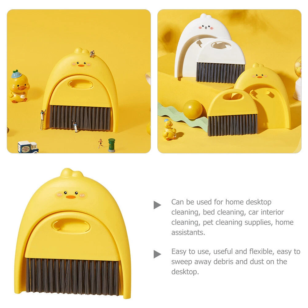 Mini Dustpan Set Baby Child Small Cleaning Brush For Countertop-