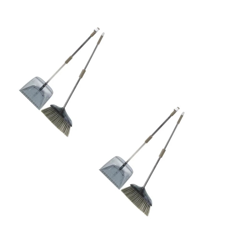 Soft Broom Sweeping Office Broom And Dustpan Set Household Cleaning Broom-