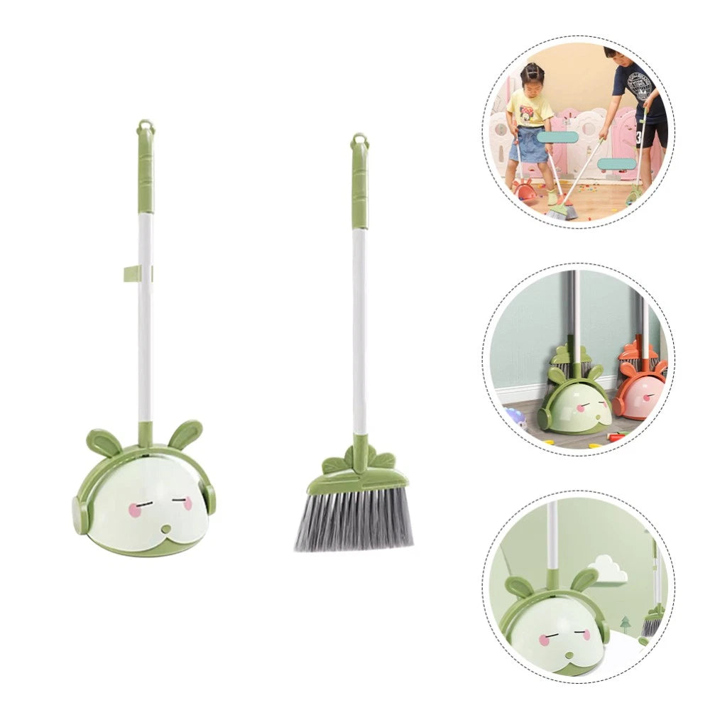 Broom Set For Kids Children Cleaning Toy Small Gloom Stacks Cute-