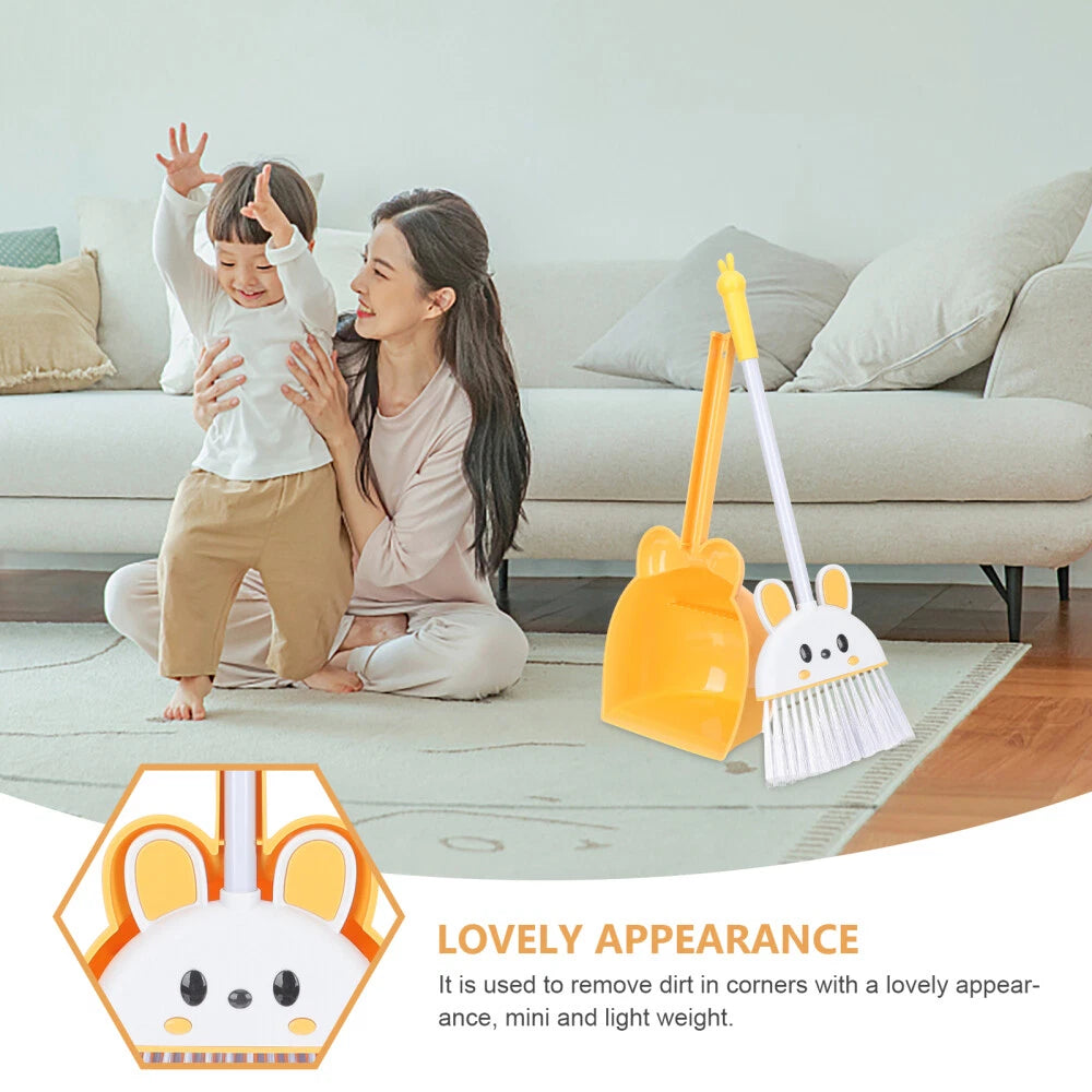 Children's broom dustpan dustpan broom set dustpan for children-