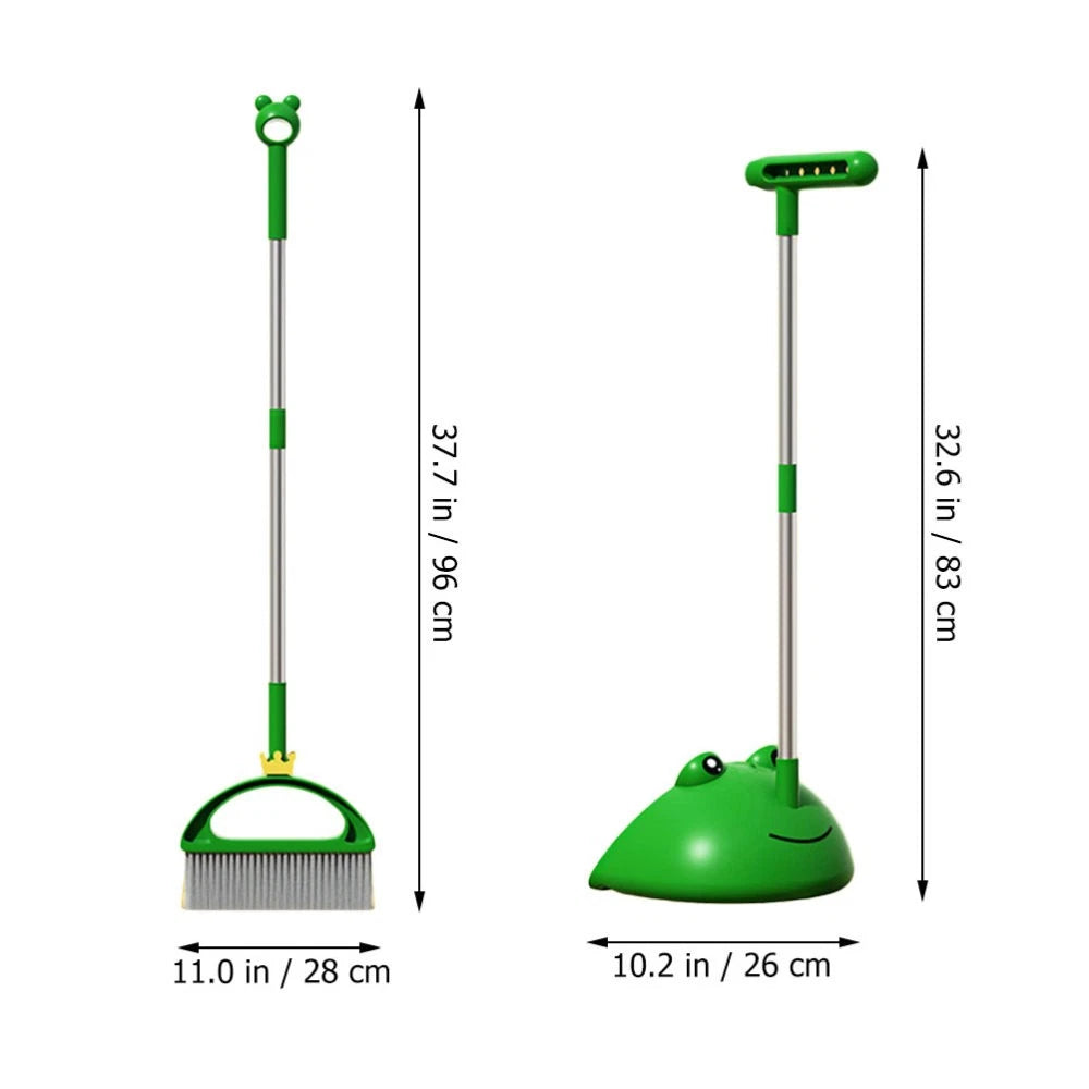 Children's Broom Set Baby with Dust Pan Household Cleaning Tools