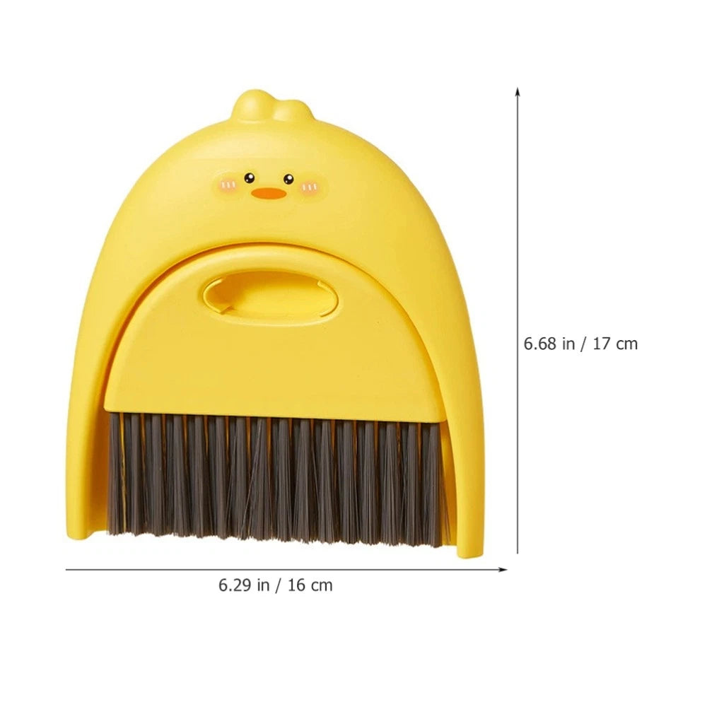 Mini Dustpan Set Baby Child Table Cleaning Brush And Small-
