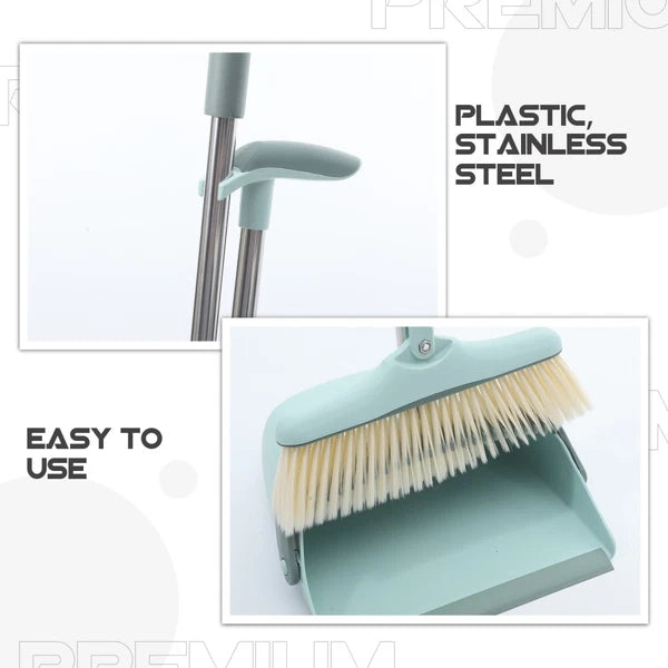 Broom Dustpan Set Office Household Household Cleaning Tools-