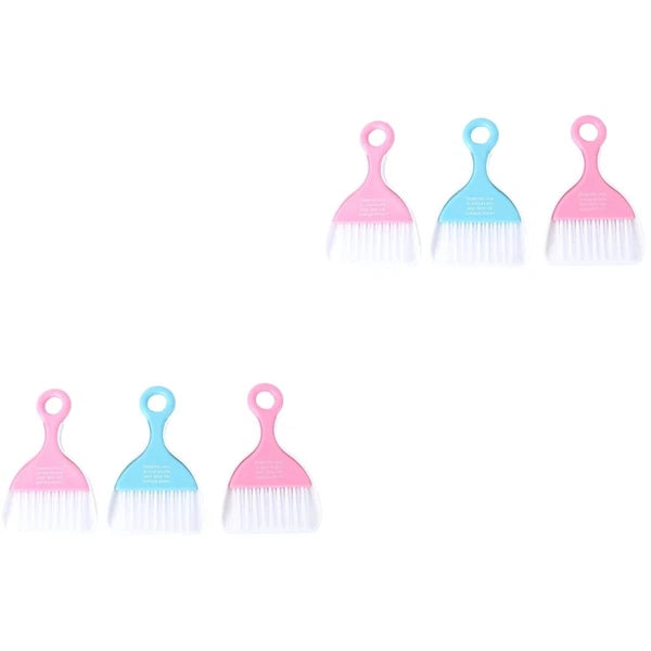 Set of 2 Cleaning Kit Computer Keyboard Cleaner Desktop Mini Broom for