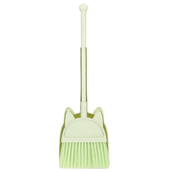 Children's Broom Set Kids Sweeping Brush Toy Toddler Classroom Cleaning Kit