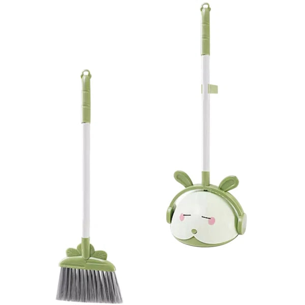 Broom Set For Kids Toddler Small Household Helper Cleaning Scoop-