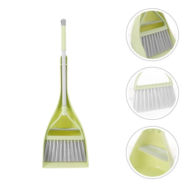 Children's Broom Set Baby Kids Cleaning Accessories Dustpan and Kit