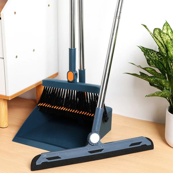 Broom Set Folding Broom Set Dad Smaller With Dustpan For Sweeping-