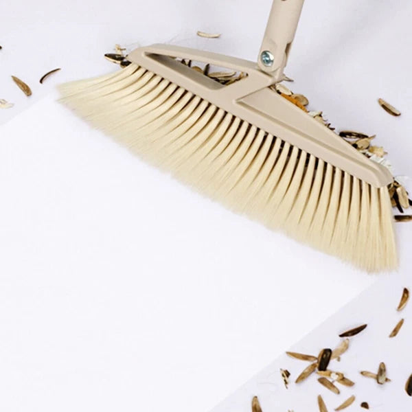 Foldable Dustless Long Handle Dustpan Broom Dustpan Suit Accessories Set New