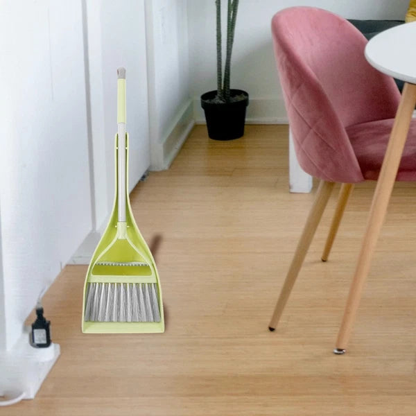 Children's Broom Set Baby Kids Cleaning Accessories Dustpan and Kit