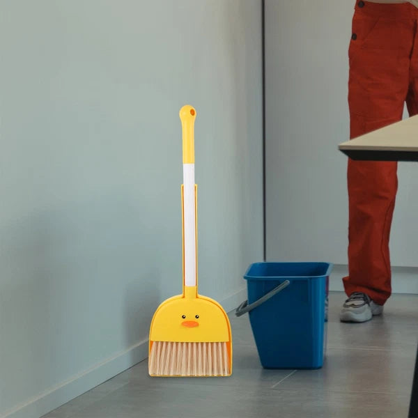 Small Broom Mop Set Toddler Child Cleaning Tools Household Brush