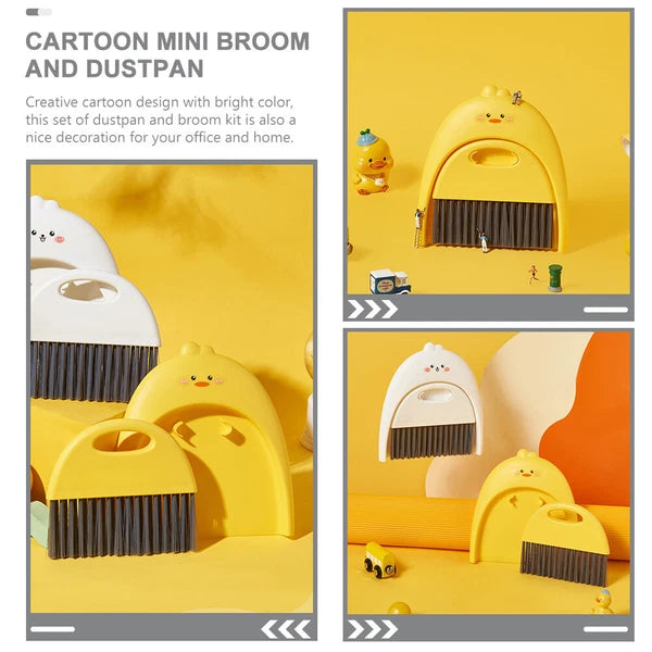 Mini Dustpan Set Baby Child Small Cleaning Brush For Countertop-