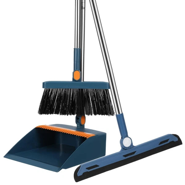 Broom Set Folding Broom Set Dad Smaller With Dustpan For Sweeping-