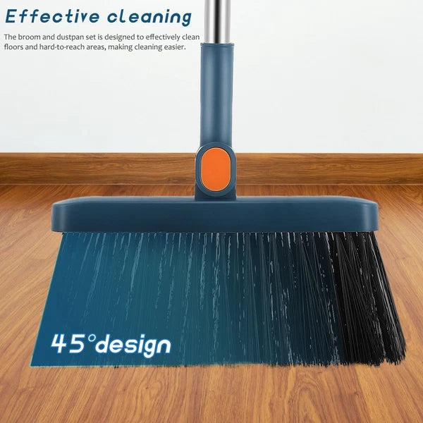 Broom Set Folding Broom Set Dad Smaller With Dustpan For Sweeping-