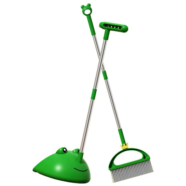 Children's Broom Set Baby with Dust Pan Household Cleaning Tools