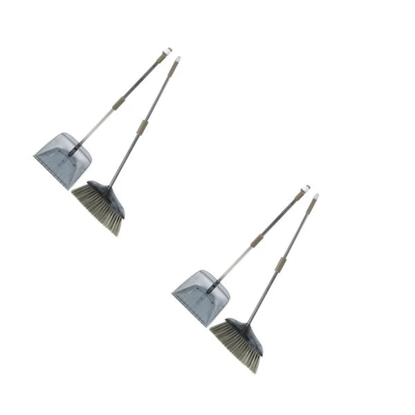 Soft Broom Sweeping Office Broom And Dustpan Set Household Cleaning Broom-