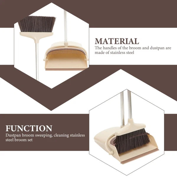 Broom Dustpan Set Office Hand Broom Small Brushes For Cleaning-