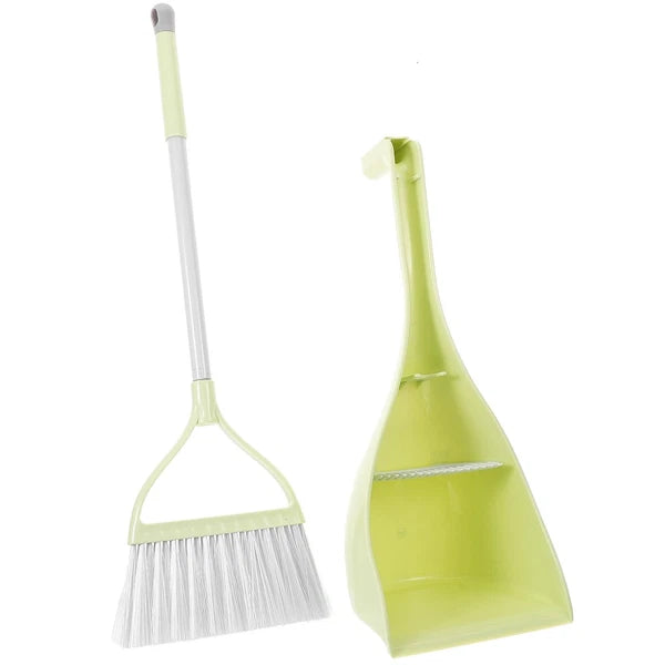 Children's Broom Set Baby Kids Cleaning Accessories Dustpan and Kit