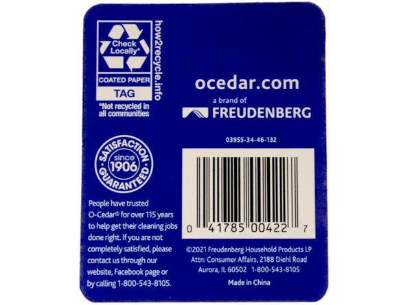 O-Cedar Snap-On Dust Pan & Brush Set - 6 Pack