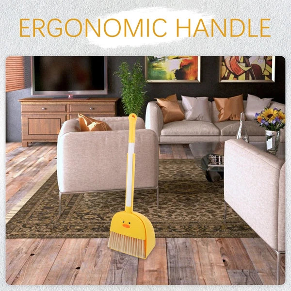 Small Broom Mop Set Child Toddler Cleaning Kits Household Supplies