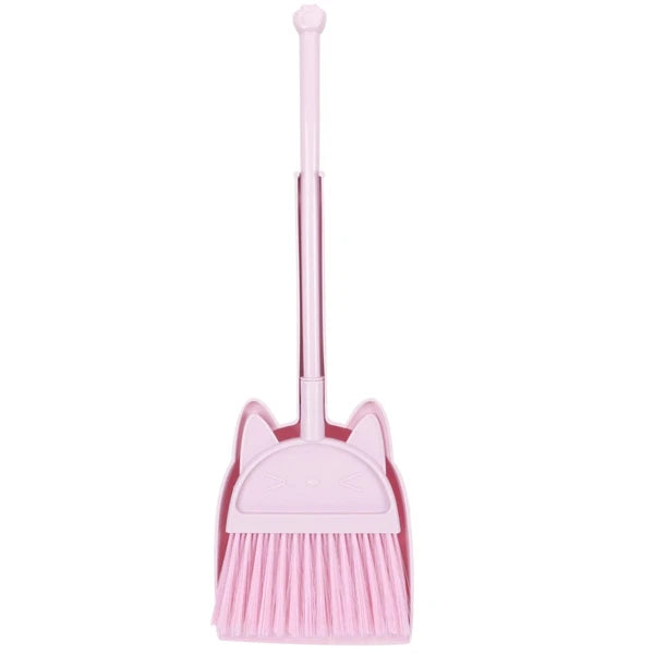Children's Broom Set Childrens Sweeping Brush Toy Cleaning Toddlers Dustpan