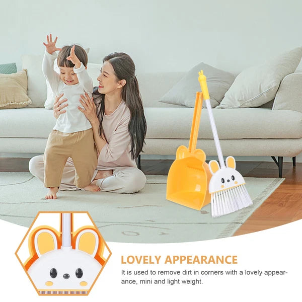 Children's broom dustpan dustpan broom set dustpan for children-