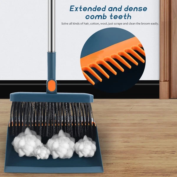 Broom Set Folding Broom Set Dad Smaller With Dustpan For Sweeping-