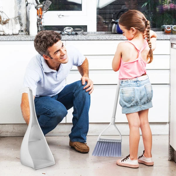 Combination Of Mini Broom And Dustpan Dad Child Small Cleaning-