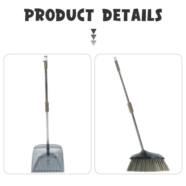 Soft Broom Sweeping Travel Office Household Cleaning Products and Dustpan