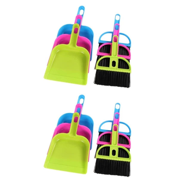 6 Sets Keyboard Cleaning Small Cleaning Brush Desktop Mini Broom-